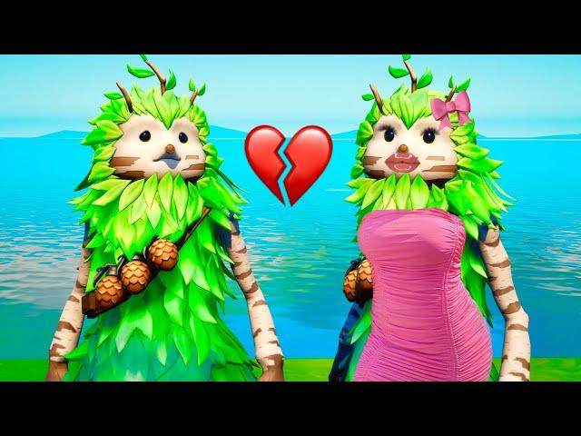 LA HISTORIA DE AMOR DE ARBUSTIN en FORTNITE  (COMPLETA)