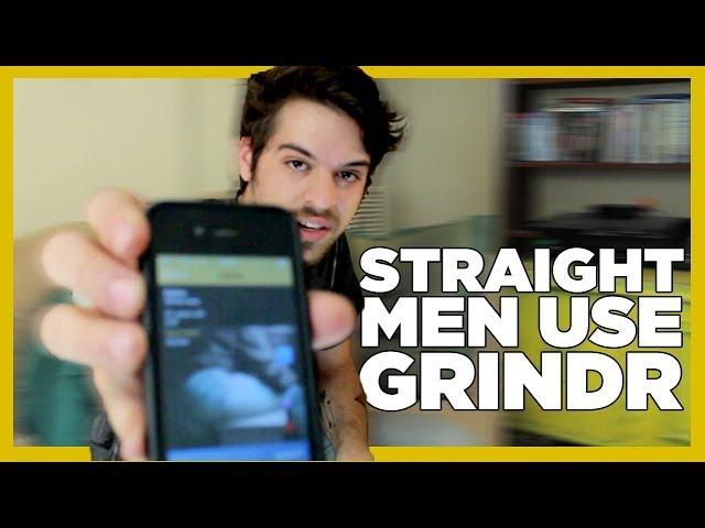 Straight Men Use Grindr For The First Time - Gay Dating App