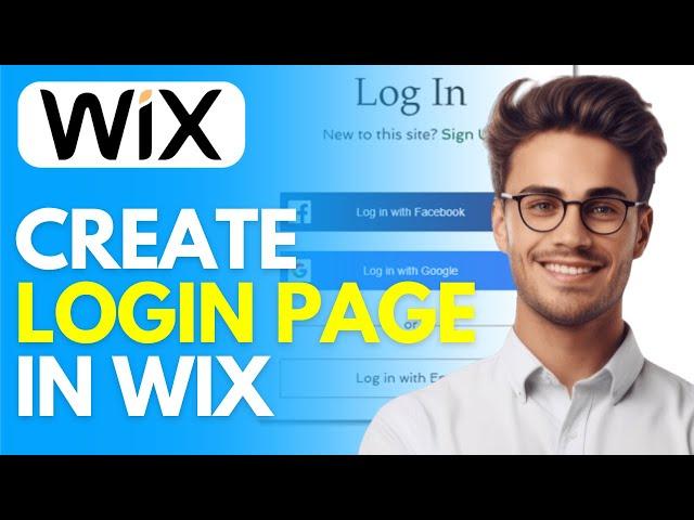 How to Create Login Page in Wix Website - 2024 Easy