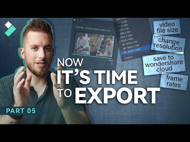 How To Export Video in Filmora for Youtube and Vimeo_Episode 05 | Filmora Master Class