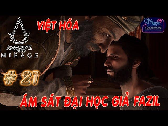 ASSASSINS 'S CREED MIRAGE | PART 21 | Ám Sát Đại Học Giả Fazil