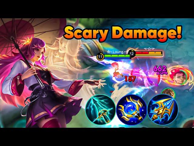 DEADLY SEIMEI UMBRELLA!!! KAGURA 1 HIT COMBO️| KAGURA GAMEPLAY | Mobile Legends