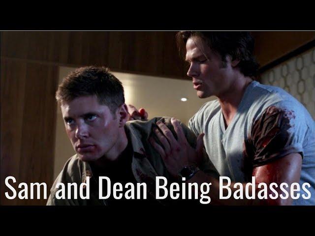 Sam and Dean Being Badasses