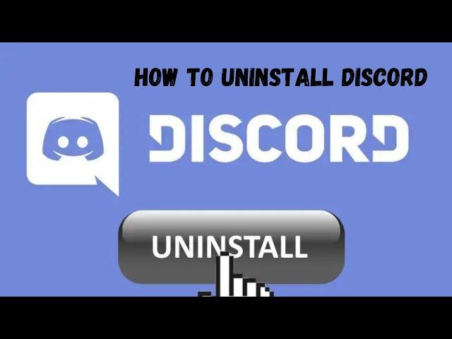 How to Uninstall Discord - how to install and uninstall discord on pc