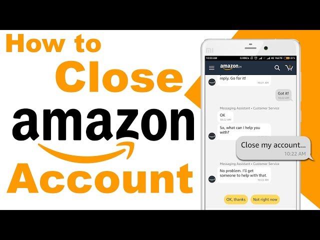 How To Delete Amazon Account Permanently using Android