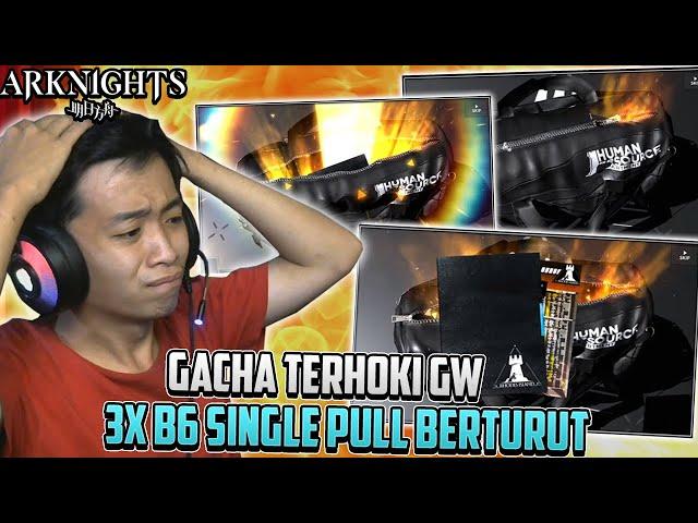 3x SinglePull 3x Six Stars Operator !! ~ Gacha Terhoki Gw Arknights Indonesia