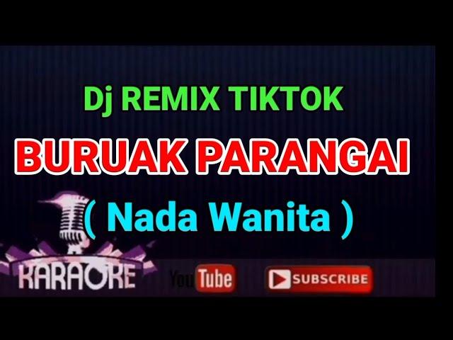 Dj Remix - BURUAK PARANGAI - Indah Delvia ( KARAOKE ) Nada WANITA