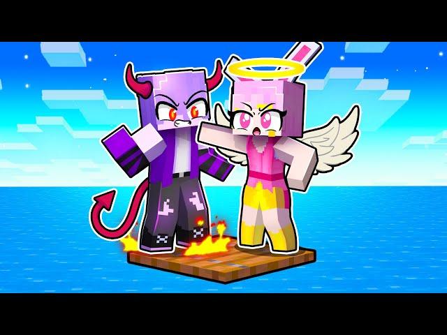 Becoming a DEMON on ONE RAFT!