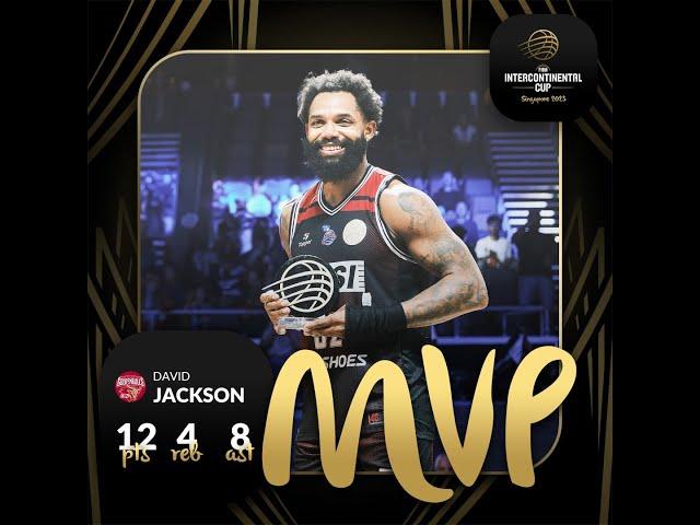 The best of David JACKSON | MVP | FIBA Intercontinental Cup Singapore 2023