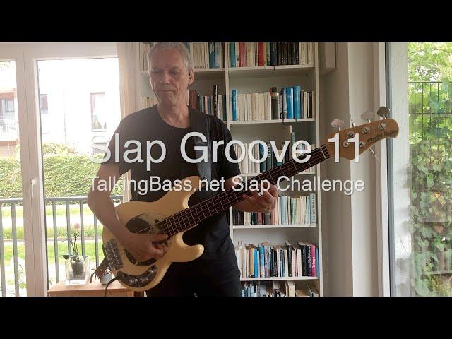 TalkingBass - 25 Slap Groove Challenge - Groove 11