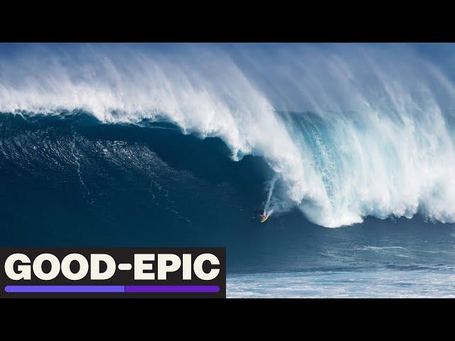 XXL Eddie Swell Hits Pe'ahi