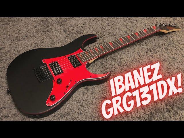 Ibanez GRG131DX GRG Series Electric Guitar Flat Black review