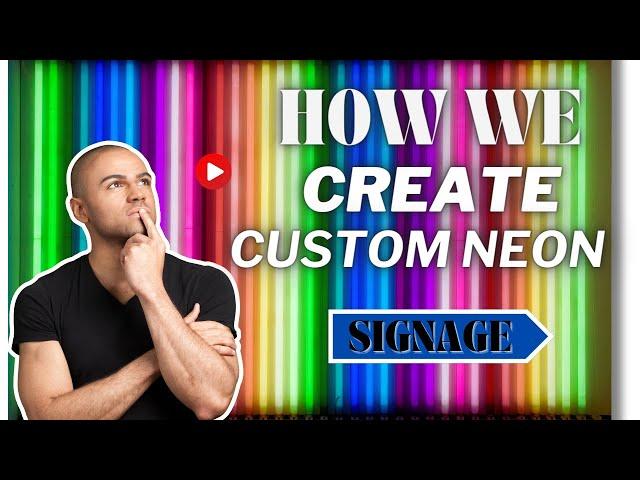 Make Your Own Custom Neon Sign| Production Process | manhattanneons