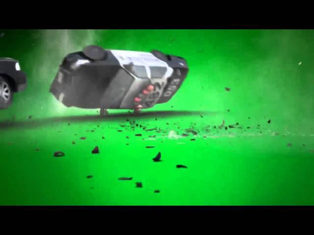 Green Screen - Car Crash