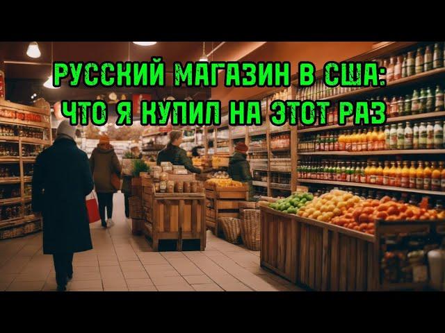 РУССКИЙ МАГАЗИН В США: ЧТО Я КУПИЛ НА ЭТОТ РАЗ