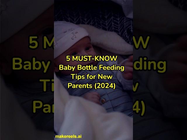 Must know essential baby bottle feeding routine tips for new parents! #BabyFeeding #ParentingTips