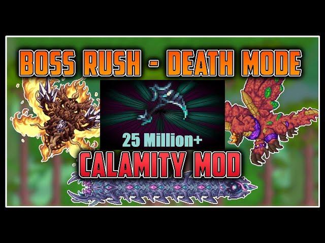 Nanoblack Reaper ONLY Calamity Mod BOSS RUSH! Part 2 100%