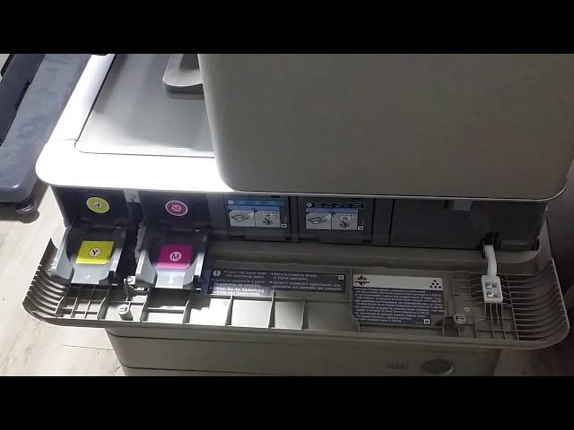 Replace toner on Canon IR Advance C5030 / C5035 / C5045 / C5051