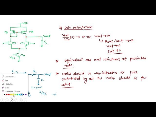 Lecture-19 || Detailed Analysis of Pole Calculation || Frequency Response-5TOTA || Part-09