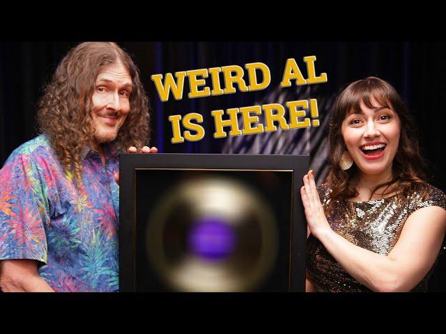 WEIRD AL AND I UNBOX MY GOLD RECORD! 