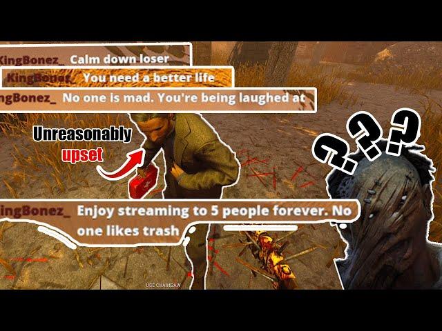 “Enjoy streaming to 5 people forever. No one likes trash” | Dead by Daylight