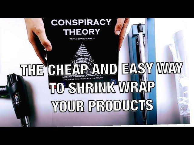 The Cheap and Easy Way to Shrink Wrap Products