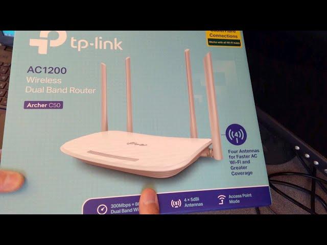 TP-Link C50 AC1200 - Access Point Setup How To