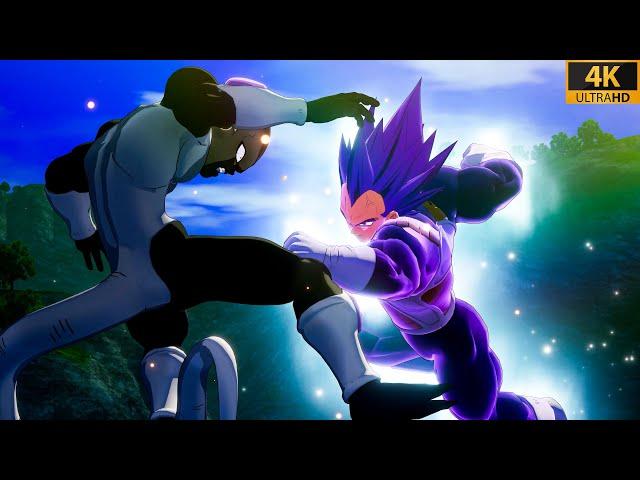 Dragon Ball Z: Kakarot - Vegeta Vs. Frieza All Transformations Fight (4K 60FPS)