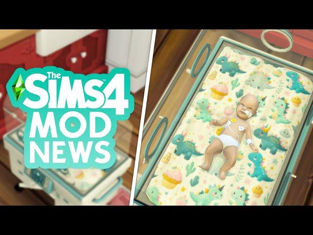 REALISTIC CHILDBIRTH BABY INCUBATOR UPDATE COMING SOON! Sims 4 Mod News