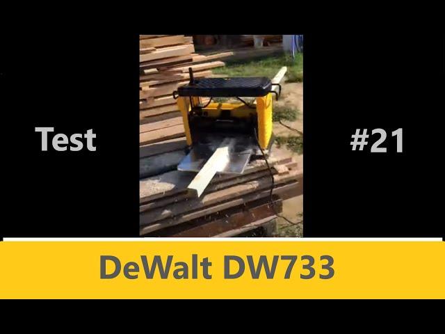 Test | DeWalt DW733