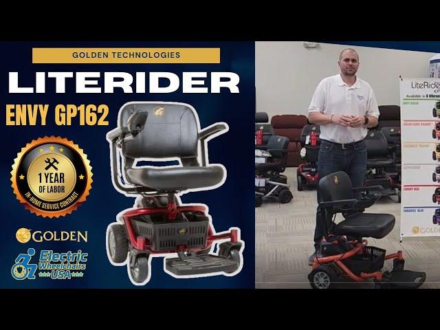 Golden Technologies LiteRider Envy GP162 Power Chair [2024]