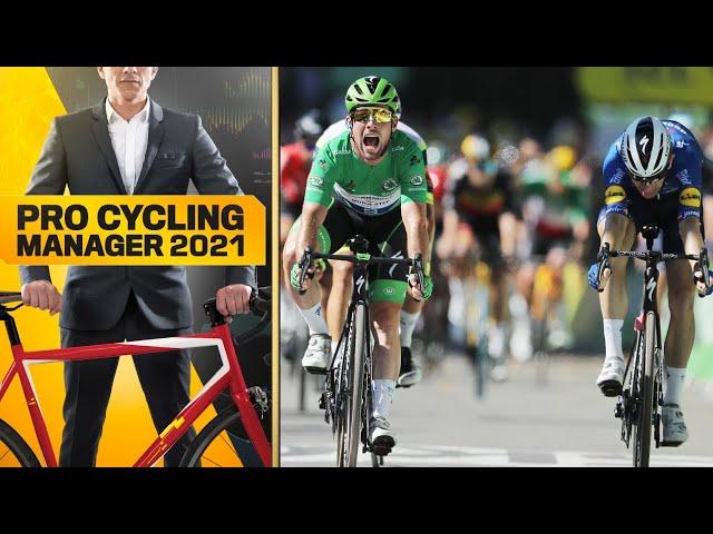 PLAYING THE BEST TOUR DE FRANCE GAME (Pro Cycling Manager 2021)