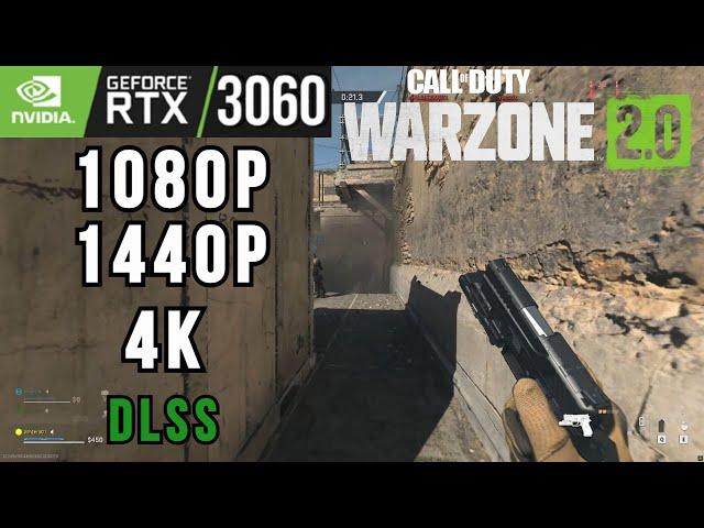 COD Warzone 2 | RTX 3060 1080p, 1440p, 4K DLSS 2.4 | Ultra Settings | Performance Test
