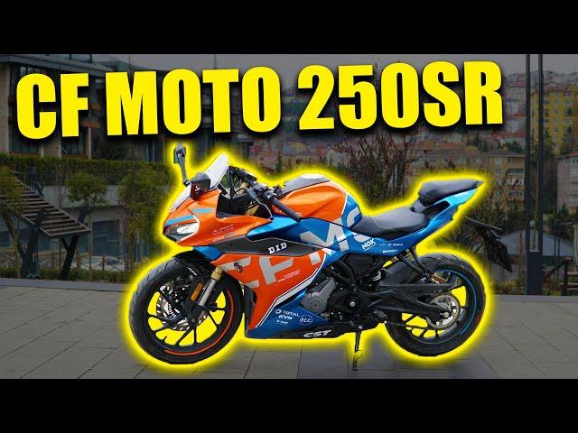 CF MOTO 250 SR 2023 İNCELEME