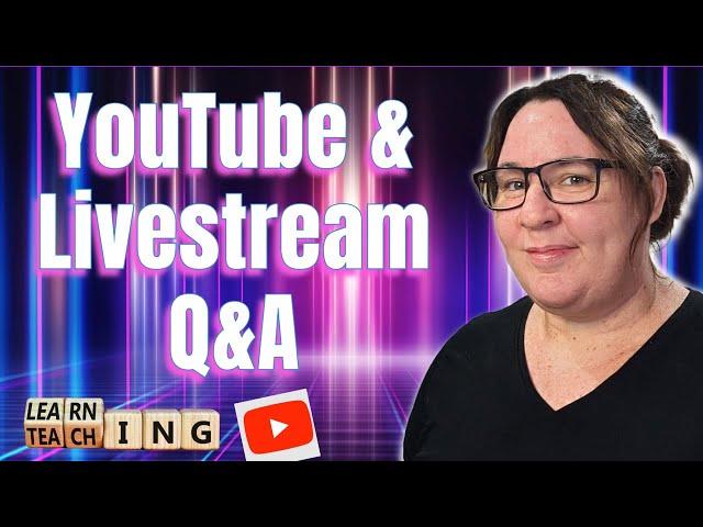 Going Live on Youtube Live Q&A