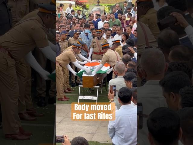 Ratan Tata | Body Being Moved for Last Rites #ratantata @BollywoodSamachar7