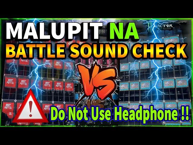 BAGONG MALUPIT NA BATTLE SOUND CHECK  2022 || RAGATAK ACTIVATED HARD KICK 2022 | MGA SOUND SA PINOY