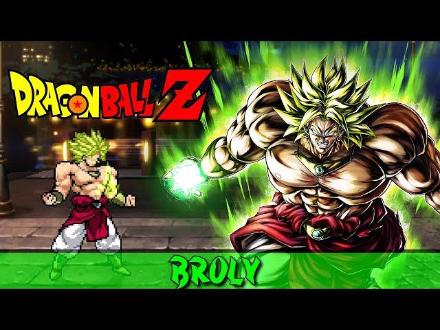 Mugen char Broly | Char Academy by InSeph