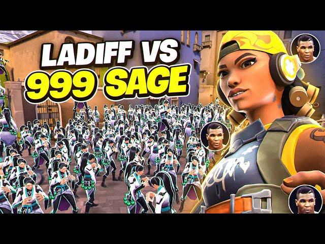 LADİFF RAZE’İ VS 999 SAGE | valorant @Ladiff