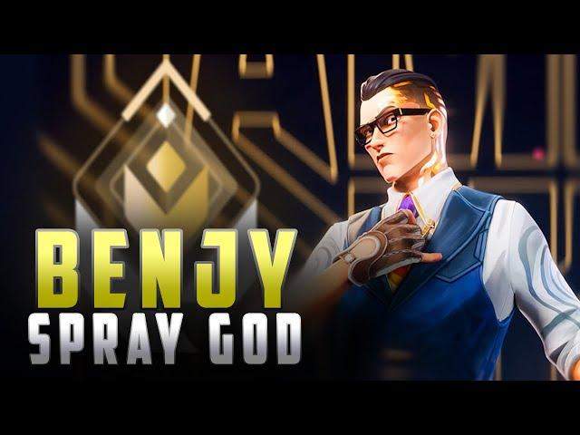 BENJYFISHY - SPRAY MACHINE | VALORANT MONTAGE #HIGHLIGHTS