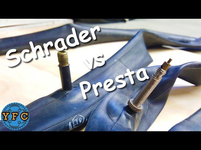 Schrader vs Presta Valves