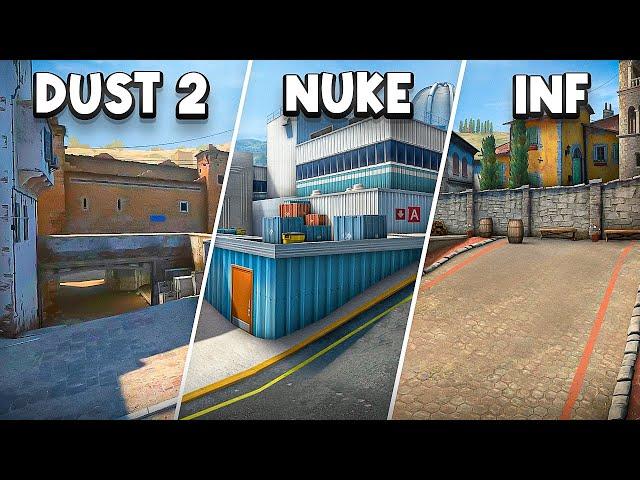 Playing Every Map In CS:GO At The Same Time