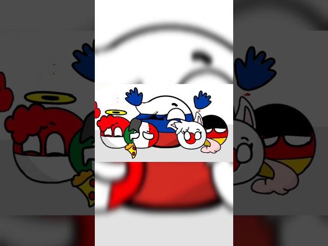 country Balls animation but Dark and historical times in the world ️‼️ #countryballs #animation