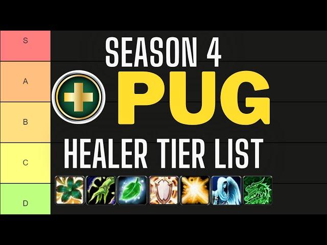 Dragonflight Season 4 PUG Healer Tier List