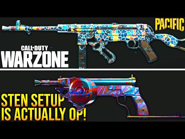 WARZONE: This OVERPOWERED STEN LOADOUT Will REPLACE YOUR MP40! (WARZONE Best Loadout)