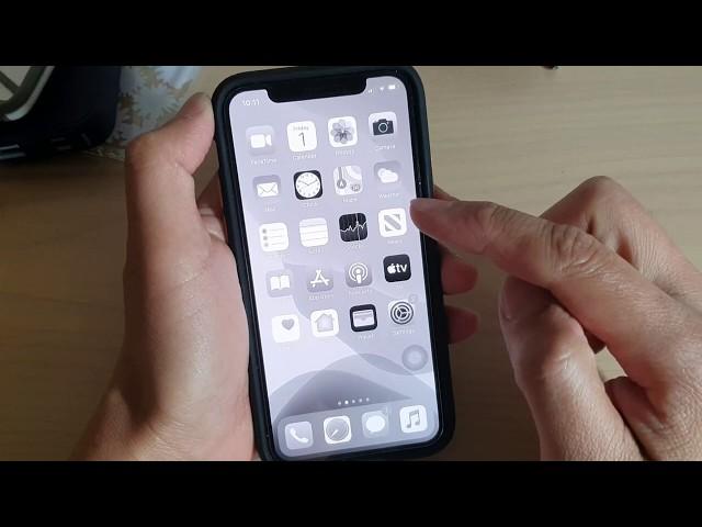 Fix Black And White Screen on iPhone 11 Pro / iOS 13