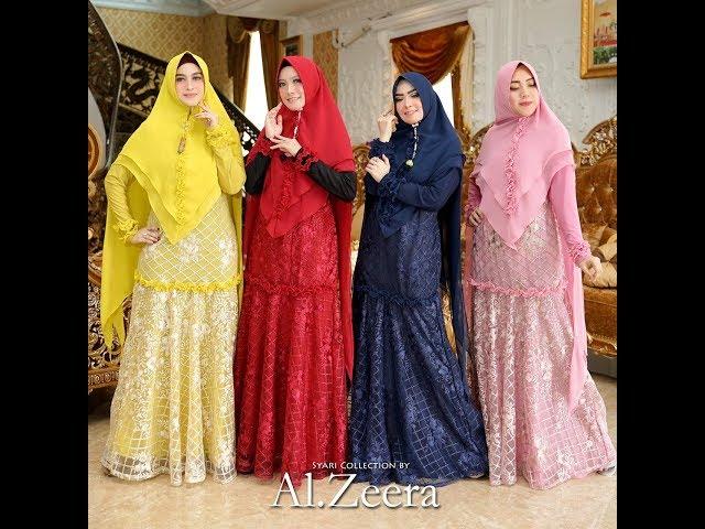 Model Busana Muslim Syari Modern Terbaru 2019/2020 | Trend Jubah Dress Gamis Syari Modern