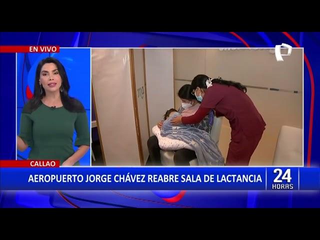 Sala de Lactancia Aeropuerto reabre luego de Pandemia | Maternelle Perú