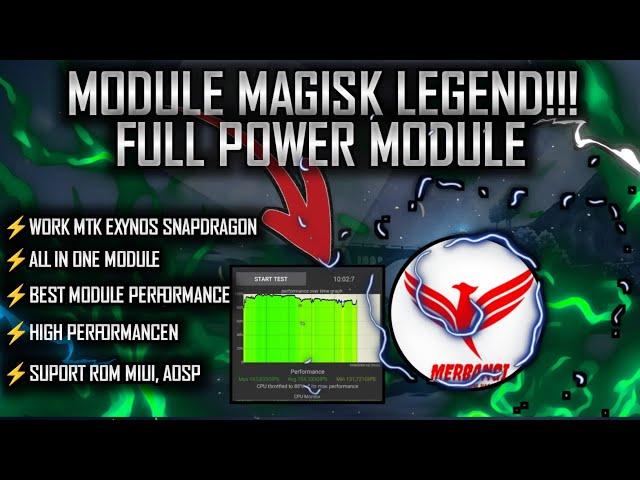 MODULE MAGISK LEGEND!! PEFORMA POWEFULL GAMING BANGETT ‼️ | MODULE MAGISK MRB F THE POWER III