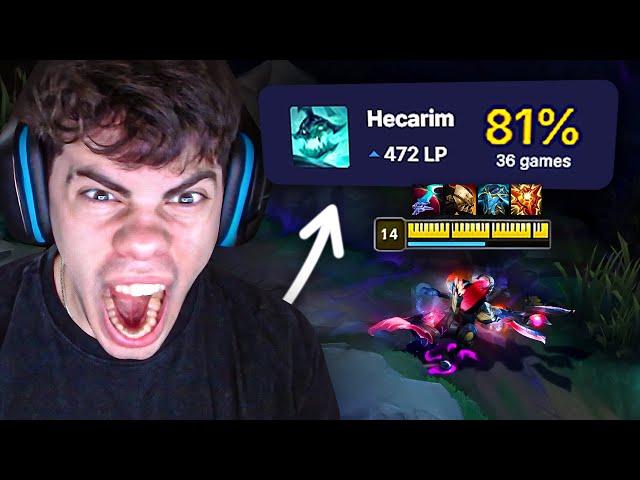 AFTER 1 YEAR, I FINALLY FOUND THE BEST HECARIM BUILD...